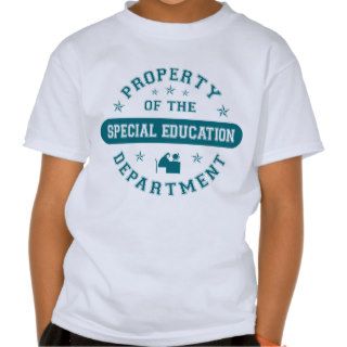 Property of the Special Education Department T shirts