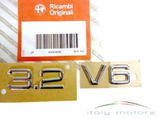 Original Alfa Romeo GT (937) Schriftzug Modellzeichen hinten " 3,2 V6 "   60690905 Auto