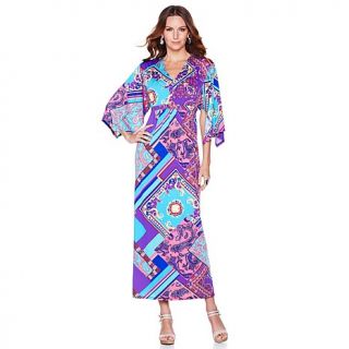 Antthony "Aruba" Kimono Sleeve Maxi Dress