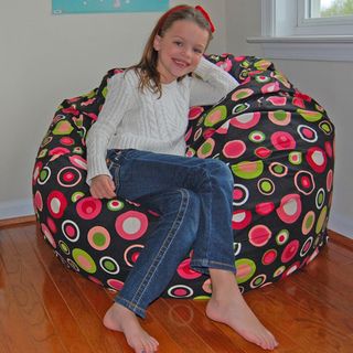 Ahh Products Bubbly Watermelon Cotton Washable Bean Bag Chair Ahh Products Bean & Lounge Bags