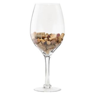 Oversized Wine Glass Cork Holder WINE ENTHUSIAST