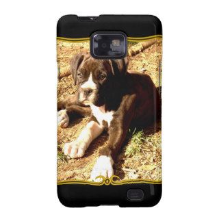 Boxer puppy dog Samsung Galaxy Phone Case Samsung Galaxy S Case
