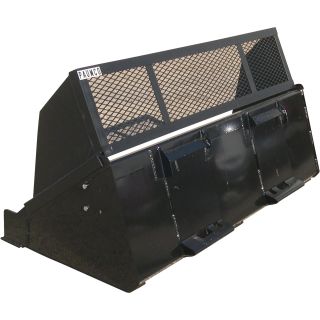 Paumco Extended Bucket Backstop — 68in.L, Adds 25 Cu. Ft. Capacity, Model# 1107-68  Skid Steers   Attachments