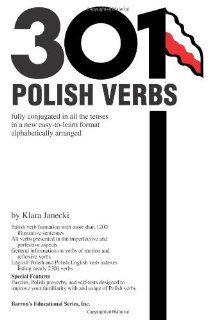 301 Polish Verbs Fully Conjugated in All the Tenses Barron's Klara Janecki Fremdsprachige Bücher