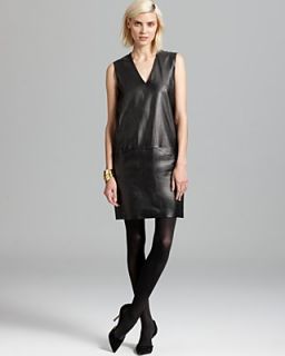 Vince Leather Dress & KNIGHT$ OF NEW YORK Cuff's