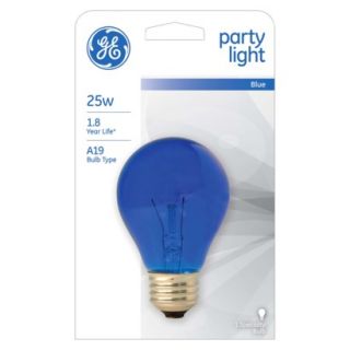 GE 25 Watt Specialty Blue Party Light Bulb