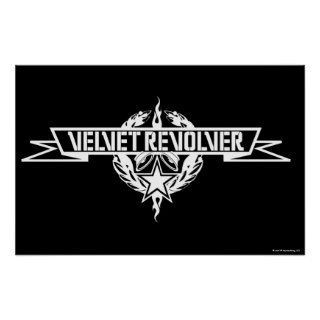 Velvet Revolver Logo Poster Print