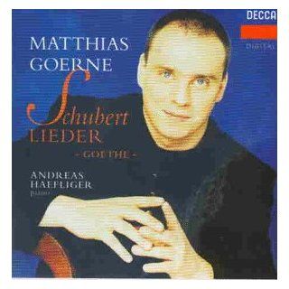 Schubert Goethe Lieder Musik