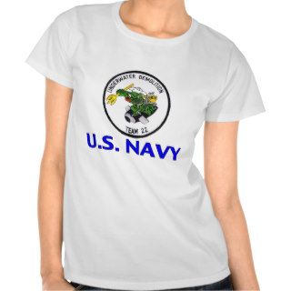 U S Navy UDT Team 22 T shirts