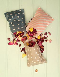 spotty paper gift bags by petra boase