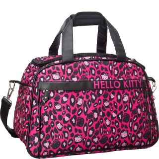 Loungefly Hello Kitty Pink Leopard Print Duffle