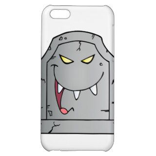 Laughing Tombstone Cartoon Character iPhone 5C Cover