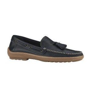 Cole Haan Men's Navy Or Dark Blue Air Andros Boat Tassel Collection Moccasin Sandals Shoes