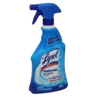Lysol Power & Free Bathroom Cleaner with Hydroge