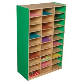 Healthy Kids Colors WD33300G Green Apple Mailbox Center