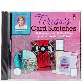 Teresa's Card Sketches CD with 52 Sketches and 150 Card Ideas