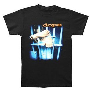Dope Behind Bars T shirt X Large Music Fan T Shirts Clothing
