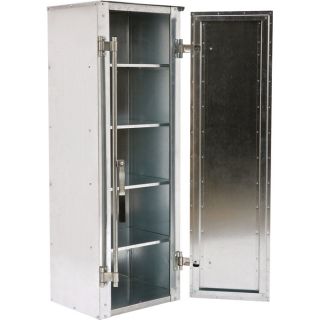 West Galvanized Steel Storage Locker Kit — 500-Lb. Capacity, Model# Lock2024  Lockers