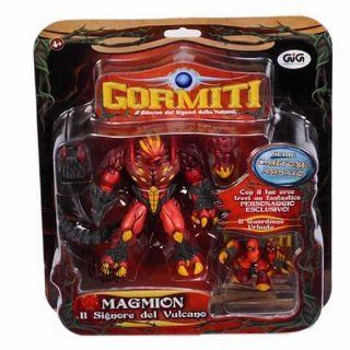 Gormiti CARTOON ACTION FIGUR Magmion 12cm mit exklusiver Figur Guardiano 5cm Spielzeug