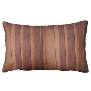 Wood Panel Texture Throw Pillows