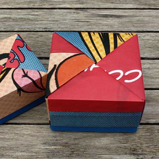 shopaholic origami box by identity papers