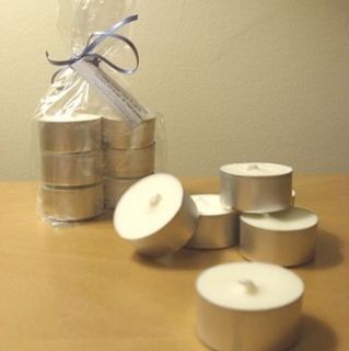citronella tealights by aroma candles