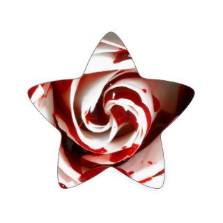 Bleeding White Rose Sticker