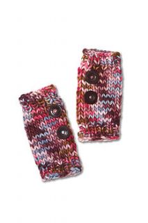 chunky button mittens by shruti designs