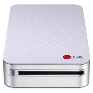 LG Pocket Photo Bluetooth Printer (PD233)   White