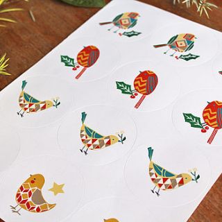 luxe birdy sticker sheets by artcadia
