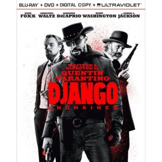 Django Unchained (Two Disc Combo Pack Blu ray +