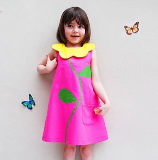 wild flower girl's summer dress by wild things funky little dresses