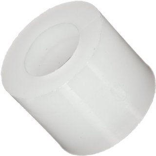 Round Spacer, Nylon, Off White, #8 Screw Size, 0.312" OD, 0.171" ID, 1/4" Length (Pack of 100) Hardware Spacers