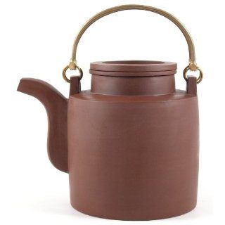 Yixing Clay Zisha Cylinder Teapot With Infuser 36 Ounce Kitchen & Dining