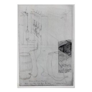 Beer Cellar equipment, 1825 Posters