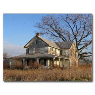 Old Country Farmhouse Post Cards