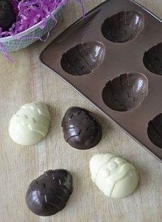 chocolate easter egg baking mould by the little picture company