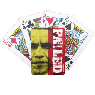 Obama Has Failed Deck Of Cards