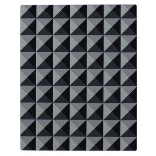 3D Square Pyramid Studs Grey Gray Stone Brick Tile Plaques