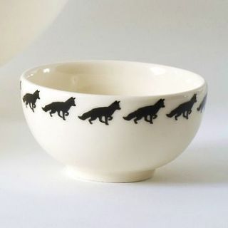 fox small bowl by aiga & ginta