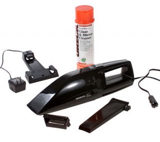 Oreck 12 Volt Car Vacuum and Glass Cleaner Car Care Kit —