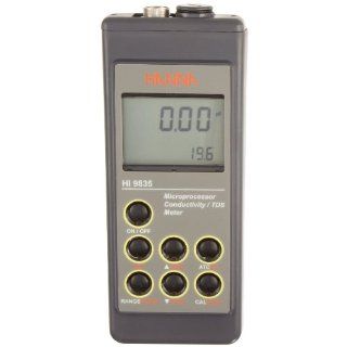 Hanna Instruments HI 9835 EC/TDS/NaCl/degree C Meter Science Lab Multiparameter Meters