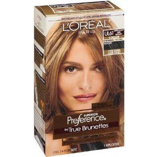 L'Oreal Superior Preference Les True Brunettes Rich Luminous Conditioning Colorant, Level 3 Permanent, Ultra Light Ash Brown UL 61 Health & Personal Care