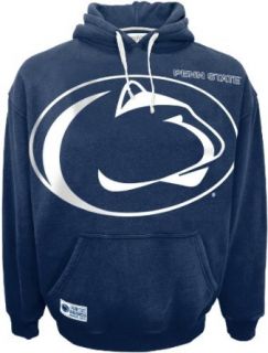 NCAA Men's Penn State Nittany Lions Faded Glory Pullover Sandblasted Hooded Fleece (Sports Nave Heather, Small)  Sports Fan Sweatshirts  Clothing
