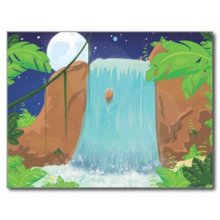 Waterfall Post Card