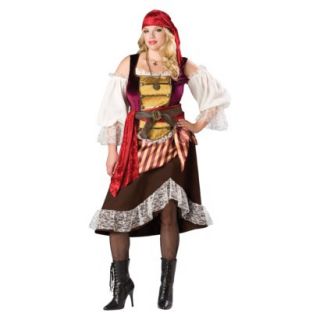 Womens Gypsy Maiden Plus Costume