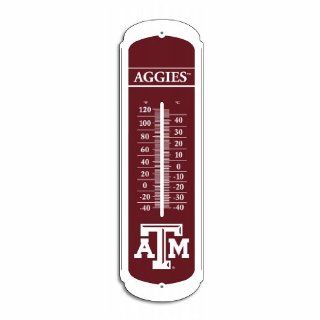 Texas A&M Aggies 12" Outdoor Thermometer  Sports Fan Outdoor Thermometers  Sports & Outdoors