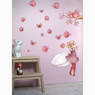 fairy wall sticker by nubie modern kids boutique