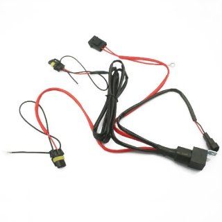 Partsam HID Conevrsion Kit Relay Wiring Harness 9005 Automotive