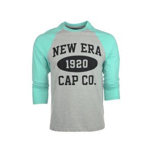 New Era Branded Seasonal Long Sleeve Graphic Raglan T Shirt